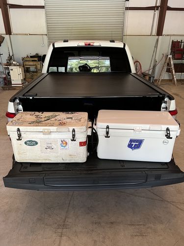 Customer photo review of ICEY-TEK 55 Quart Cooler