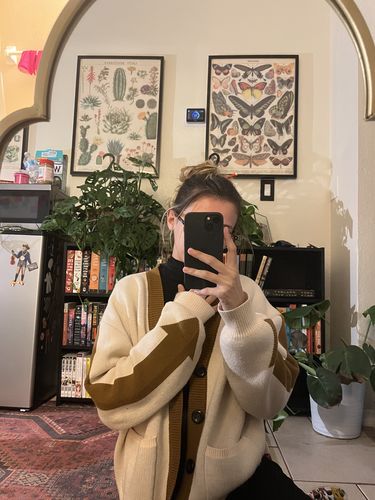 Customer photo review of Yip Yip Cardigan