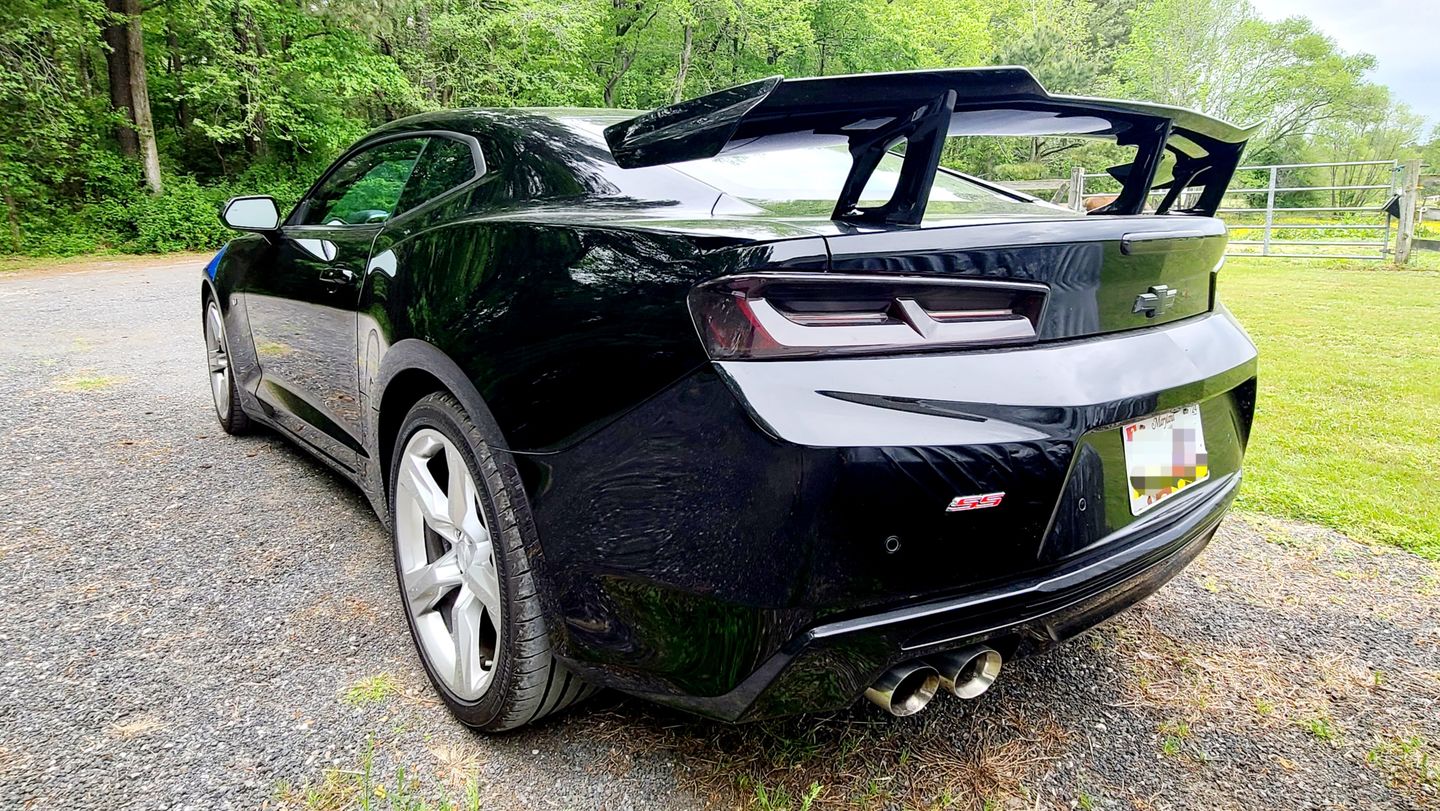 Customer photo review of Camaro Zl1 1LE Rear Trunk Spoiler High Wing