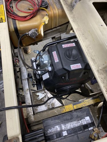 Customer photo review of Predator 22hp Installation Kit for 1986-1996 Club Car DS