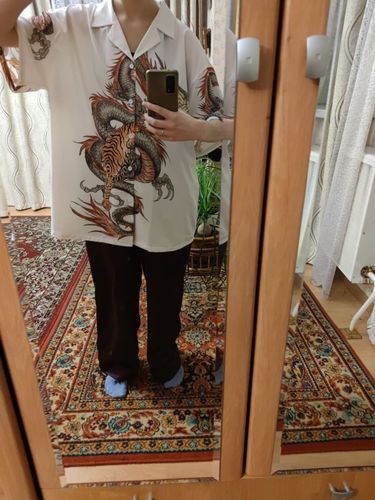Customer photo review of Chemise Dragon<br> Tigre Sacré
