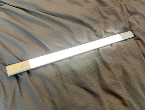 Customer photo review of EZVALO Wireless Motion Sensor Closet Light - 15.74" Aluminum