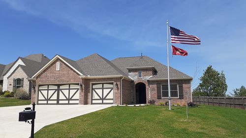 Customer photo review of 5x9.5ft 2-ply polyester American Flag