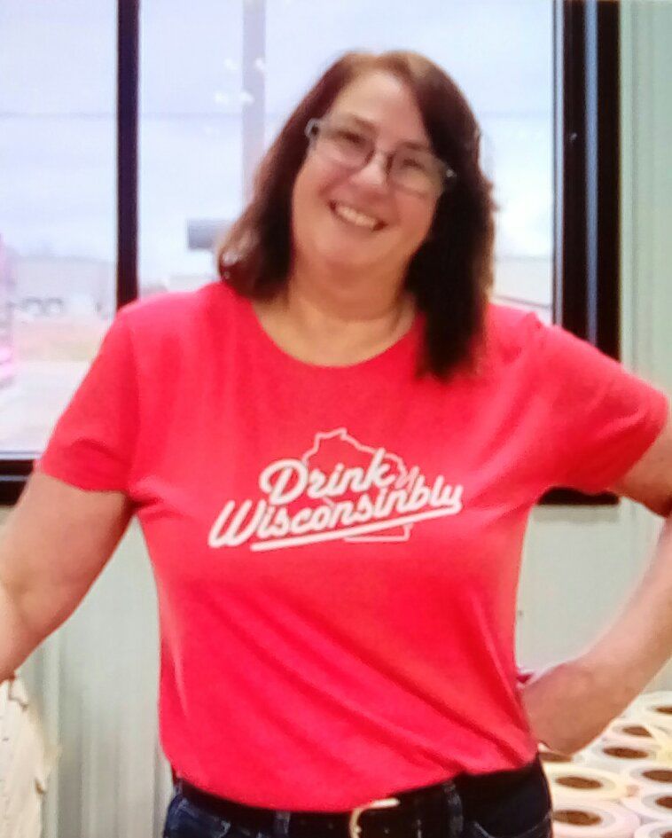 Customer photo review of Women's Red Heather T-Shirt