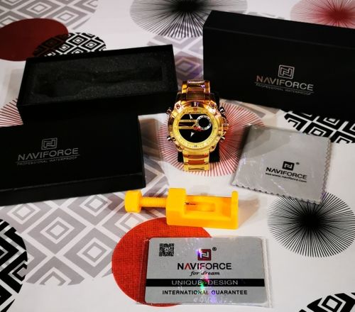 Customer photo review of Nouvelle Montre Naviforce Dual Display