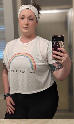Customer photo review of You Are Enough (Rainbow)