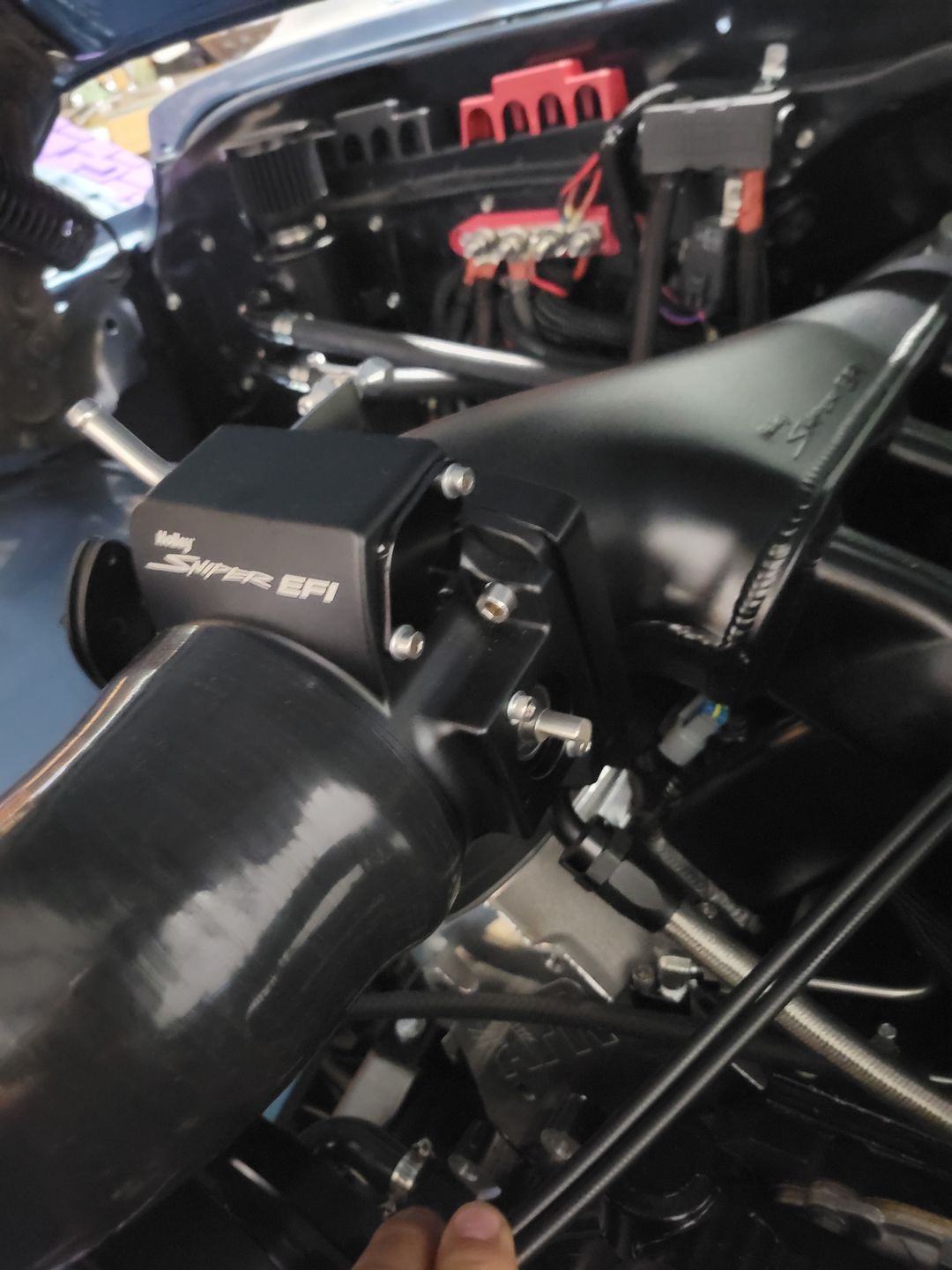 Customer photo review of IAC Block off Plug for ICON Throttle Body 92/102mm 10-10039