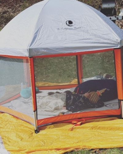 Customer photo review of Pop N' Go® Playpen