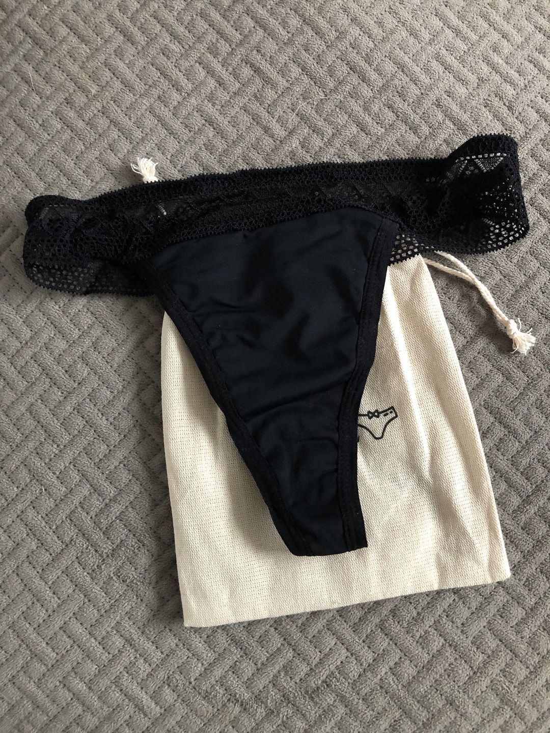 Customer photo review of Tanga Menstruel Rhône pour Flux Léger