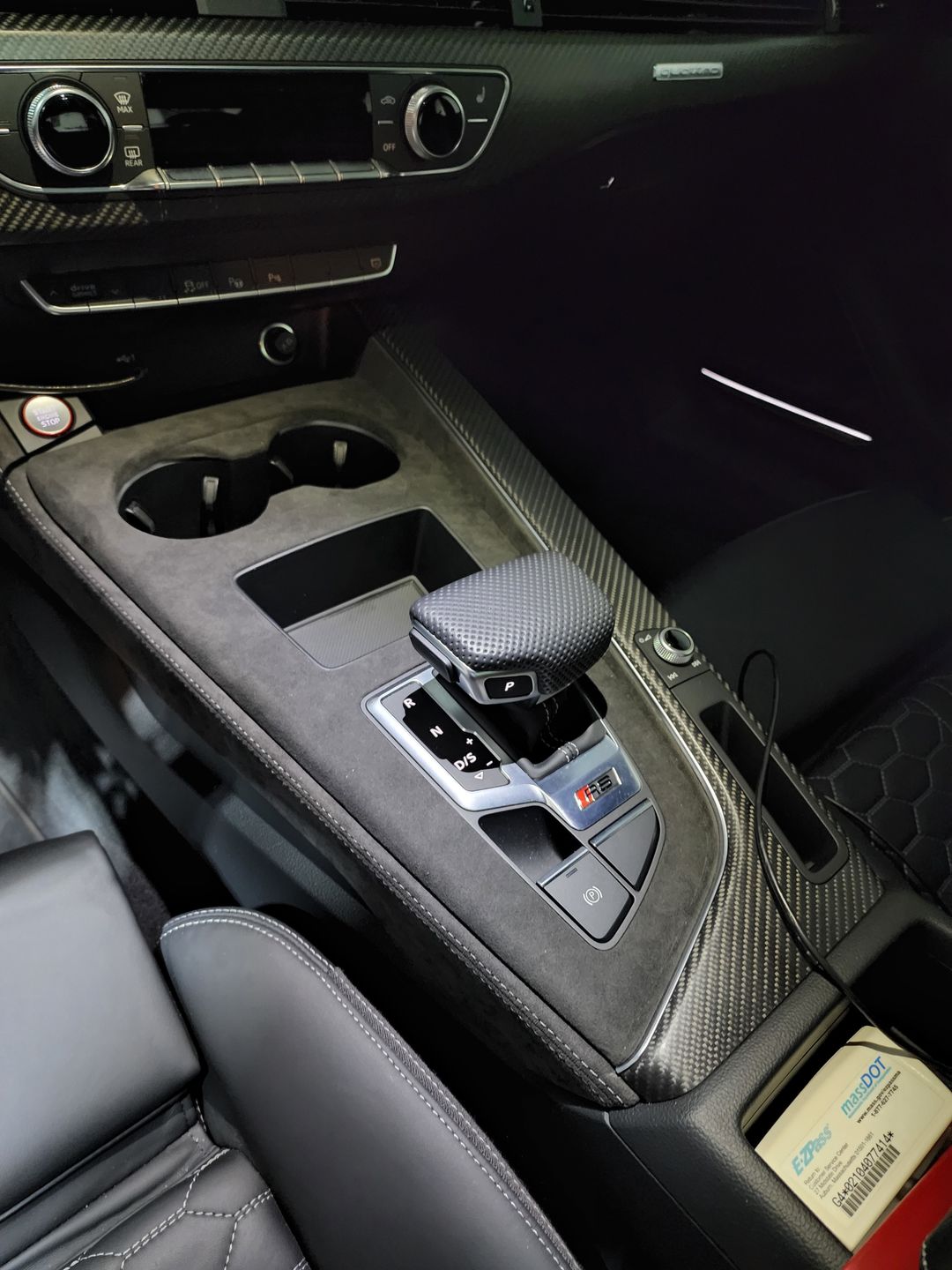 Customer photo review of EZT Audi B9 A4/A5/S4/S5/RS5 Interior Center Console Trim