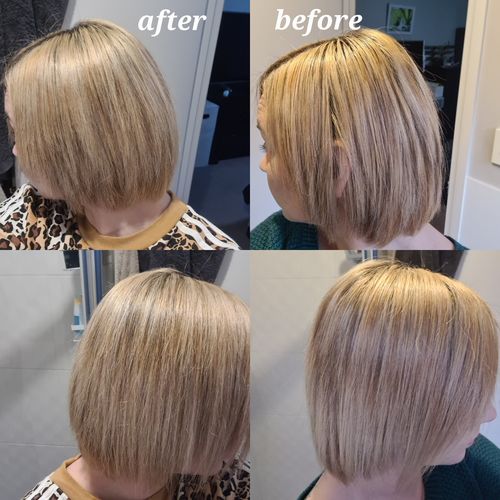 Customer photo review of Milkshake icy blonde duo