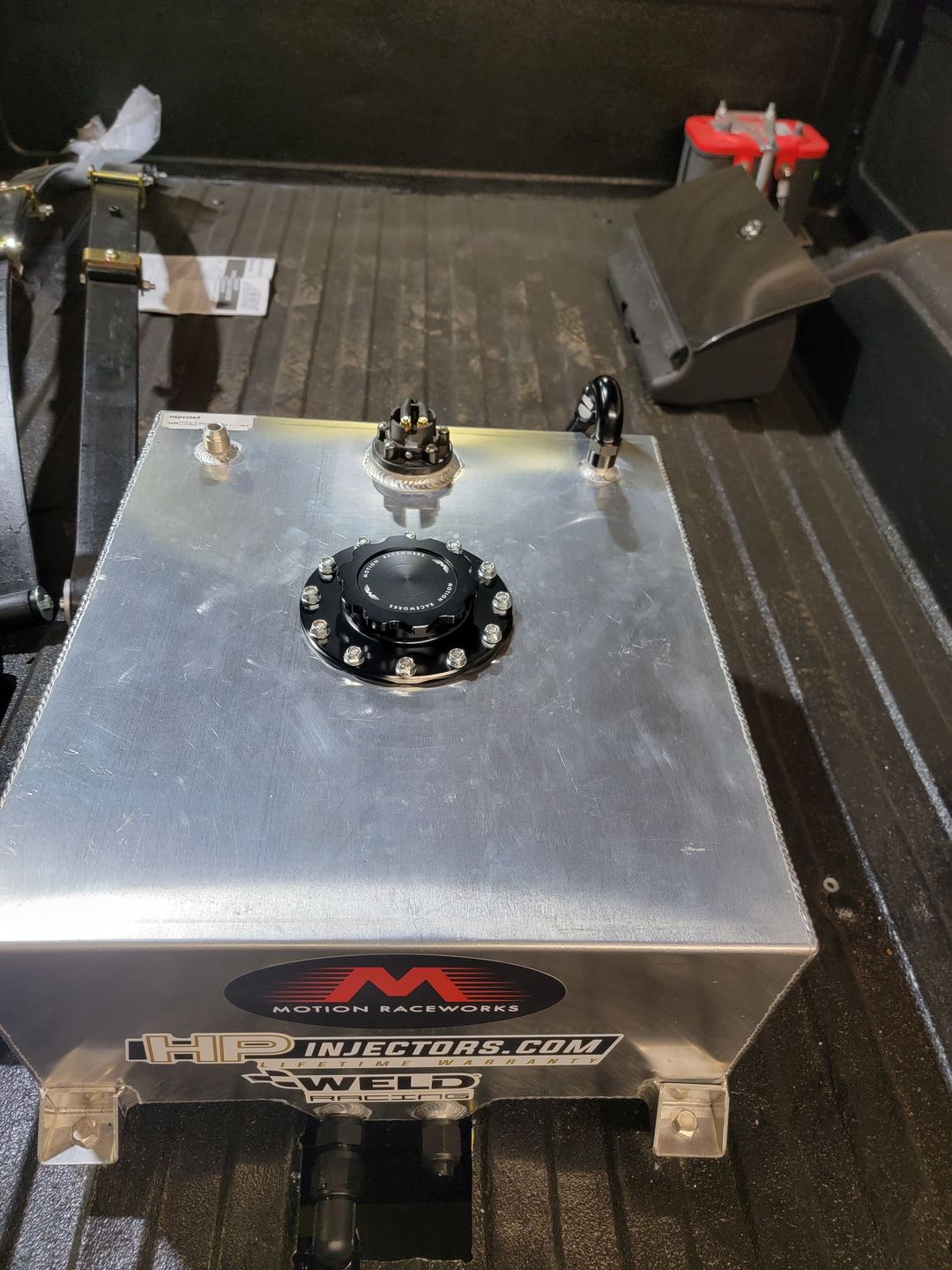 Customer photo review of Motion Billet Fuel Cap (Screw on) 12 bolt w/ Seal and Hardware 27-150