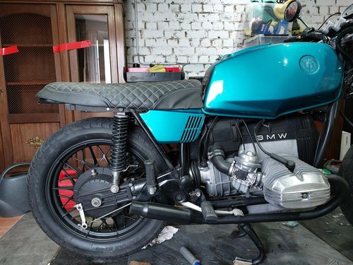 Customer photo review of Selle Scrambler BMW R45 R75 R80 R100 Double amortisseurs