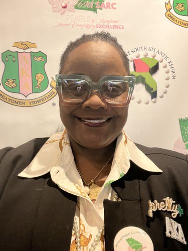 Customer photo review of AKA Chains & More Blouse