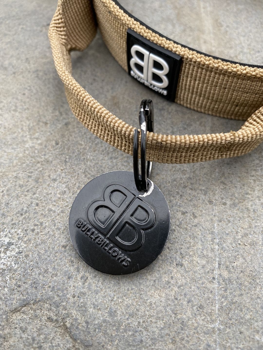 Customer photo review of ID Dog Tag - Black (With Gift Box)