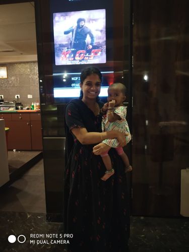 Customer photo review of Pink Rain Anarkali