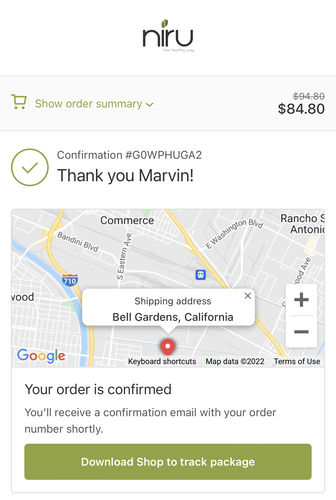 Customer photo review of Moringa de Costa Rica