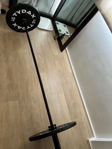 Customer photo review of Tydax Competition Barbell - 15kg Olympic Bar