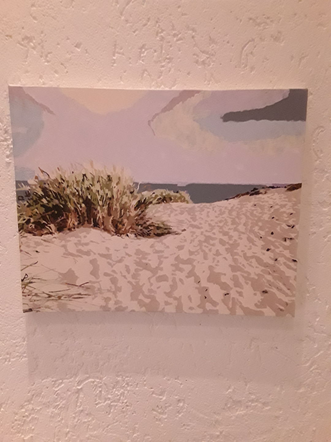 Customer photo review of Malen nach Zahlen - Dünen am Sandstrand der Ostsee