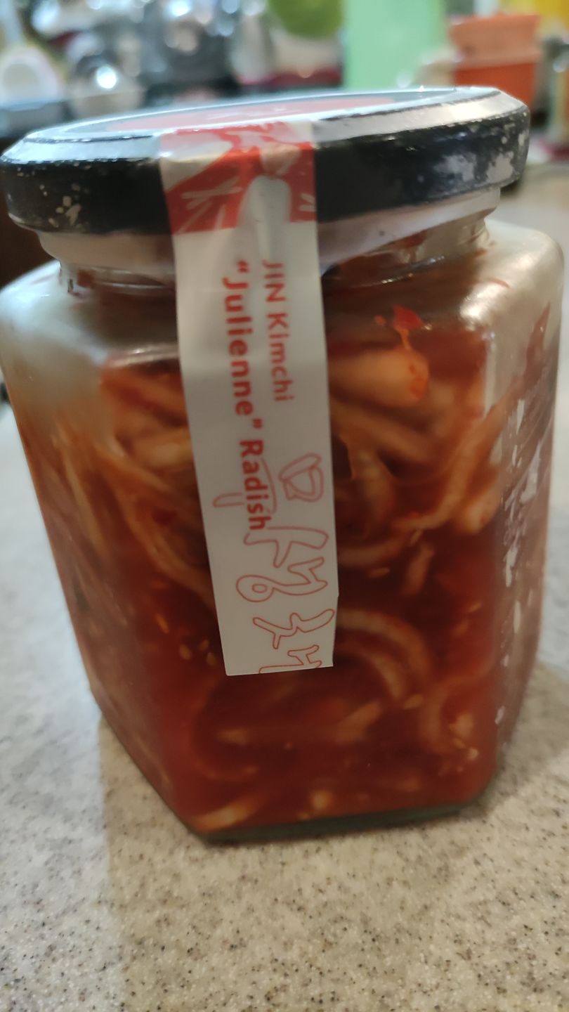 Customer photo review of JIN "Julienne" Radish Salad