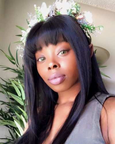 Customer photo review of Cynita Brown Contact Lenses(12 months wear)