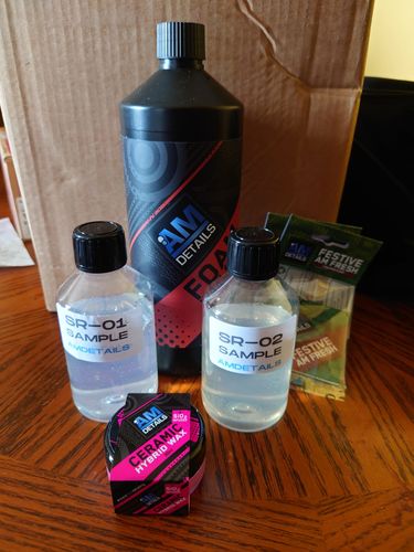 Customer photo review of AM Foam - Wax Safe Snow Foam - 1 Litre