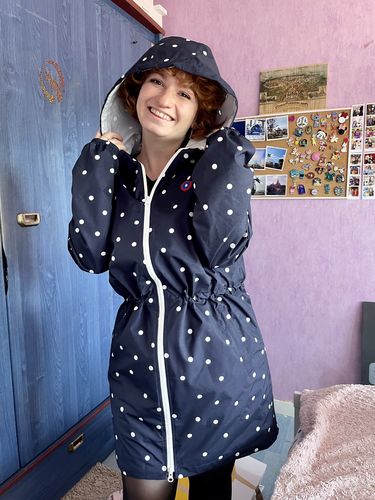 Customer photo review of Amelot Imprimé - Imperméable Long