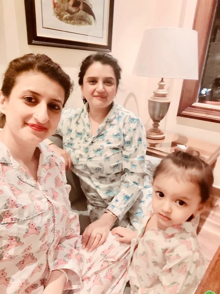 Customer photo review of Unicorn Soft Cotton Pajama Set