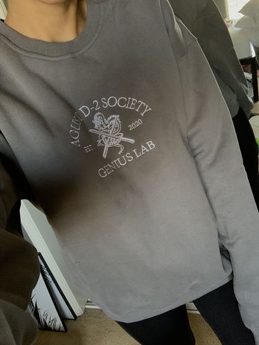 Customer photo review of D-2 Crewneck Sweater