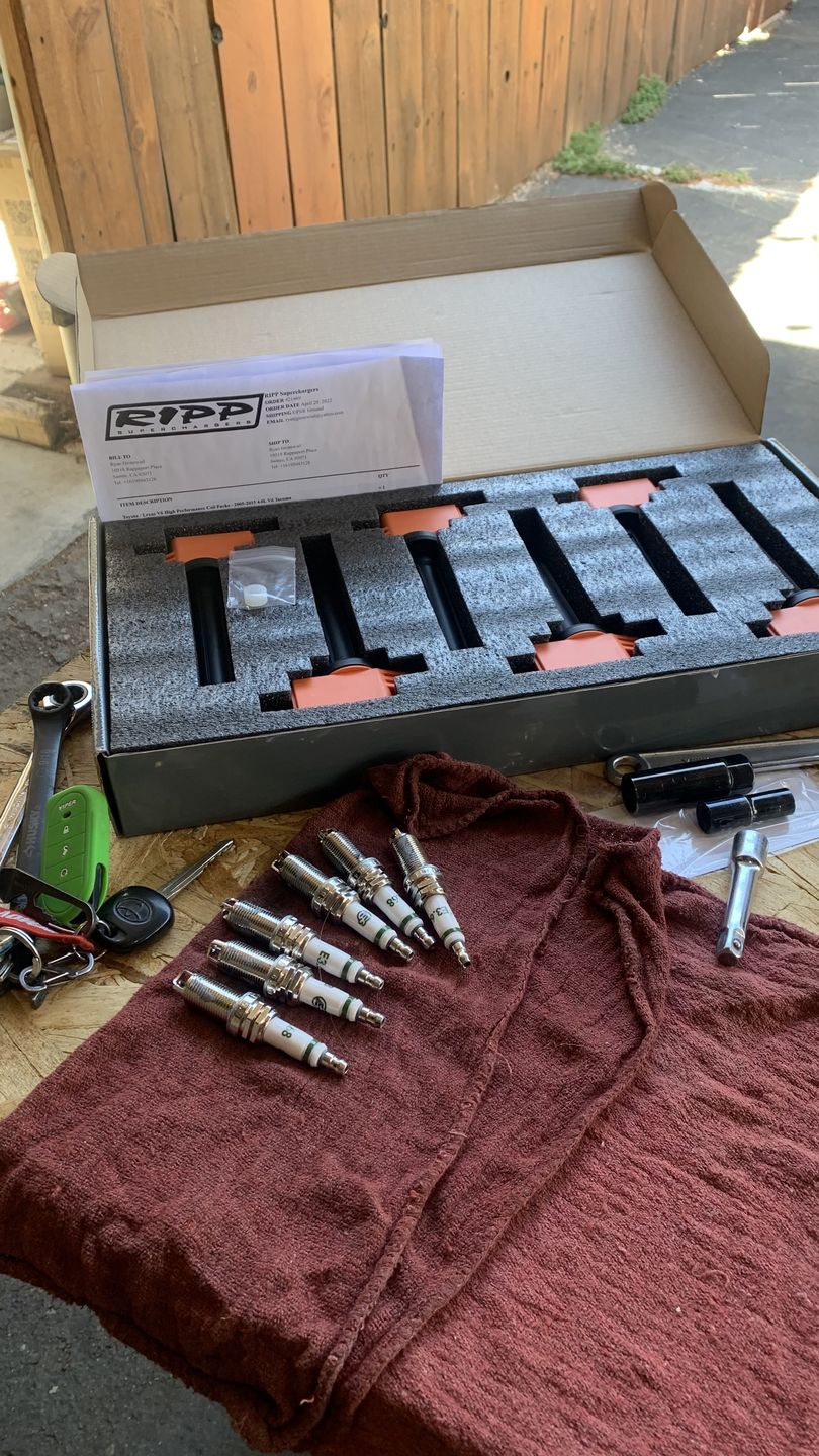 Customer photo review of Toyota / Lexus V6 High Performance Coil Packs