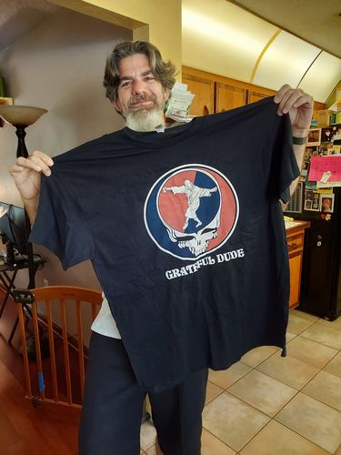Customer photo review of Grateful Dude Cotton Tee