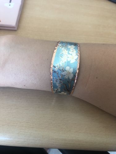 Customer photo review of Van Gogh Almond Blossom Bilezik