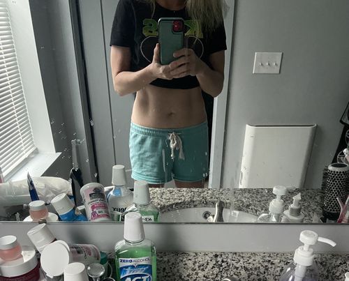 Customer photo review of 3 Day FAT-BURN Latte Cleanse, Vegan Meal Replacements (15 Lattes) + Bottle