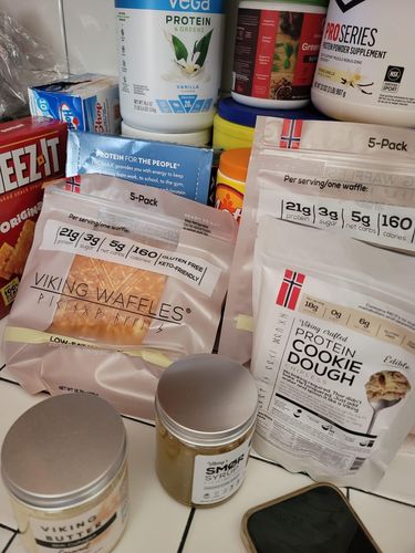 Customer photo review of Original Protein Viking Waffles (Keto-Friendly) 5.00% Off Auto renew (Ships every 30 Days)