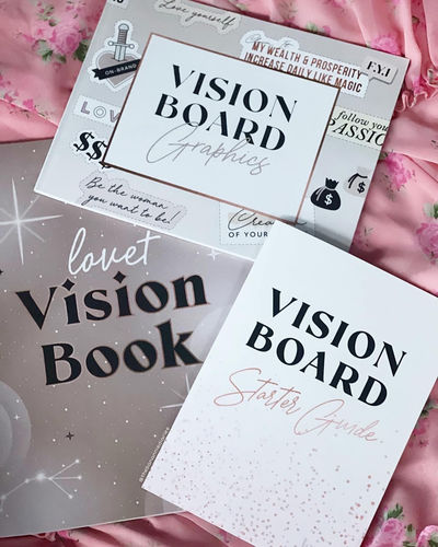 Customer photo review of Vision Board Graphics Book