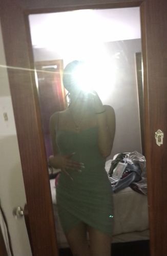 Customer photo review of Luana Bodycon Mini Dress