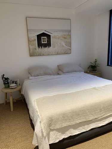 Customer photo review of Hamptons Beach Hut | LS | Framed Canvas