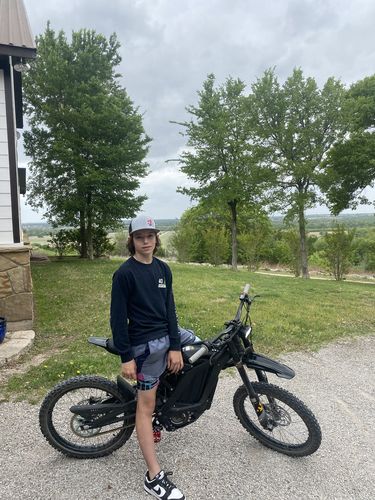 Customer photo review of Tusk Severe Duty 3mm Motorcycle Tube 70/100x19