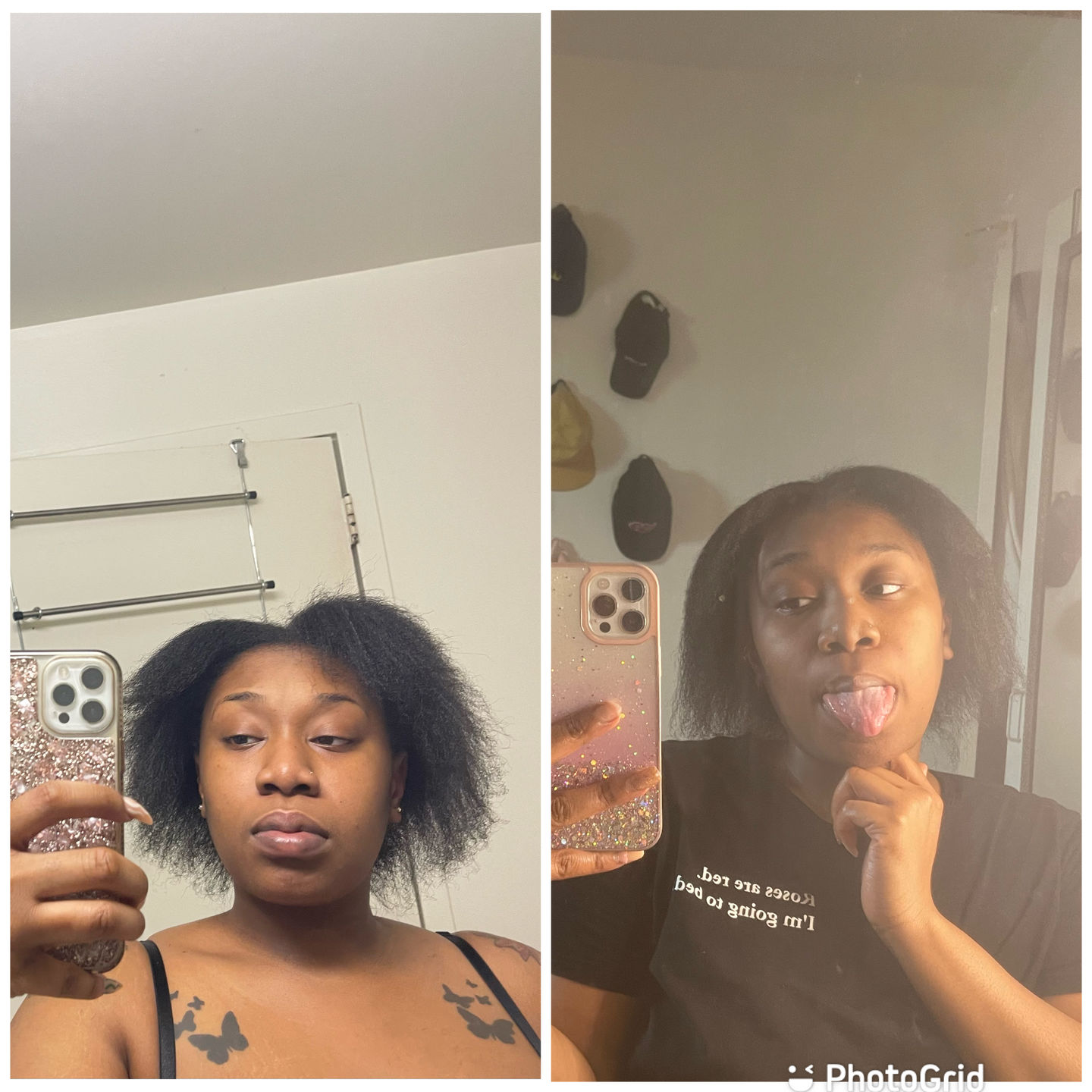 Customer photo review of Healthy Hair & Lashes bundle