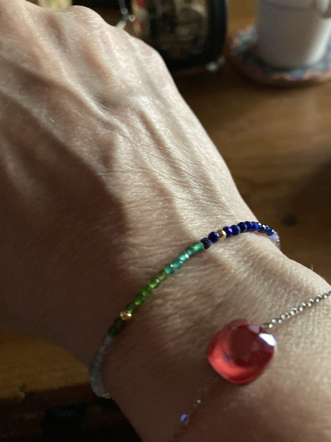 Customer photo review of Bracelet 7 chakras