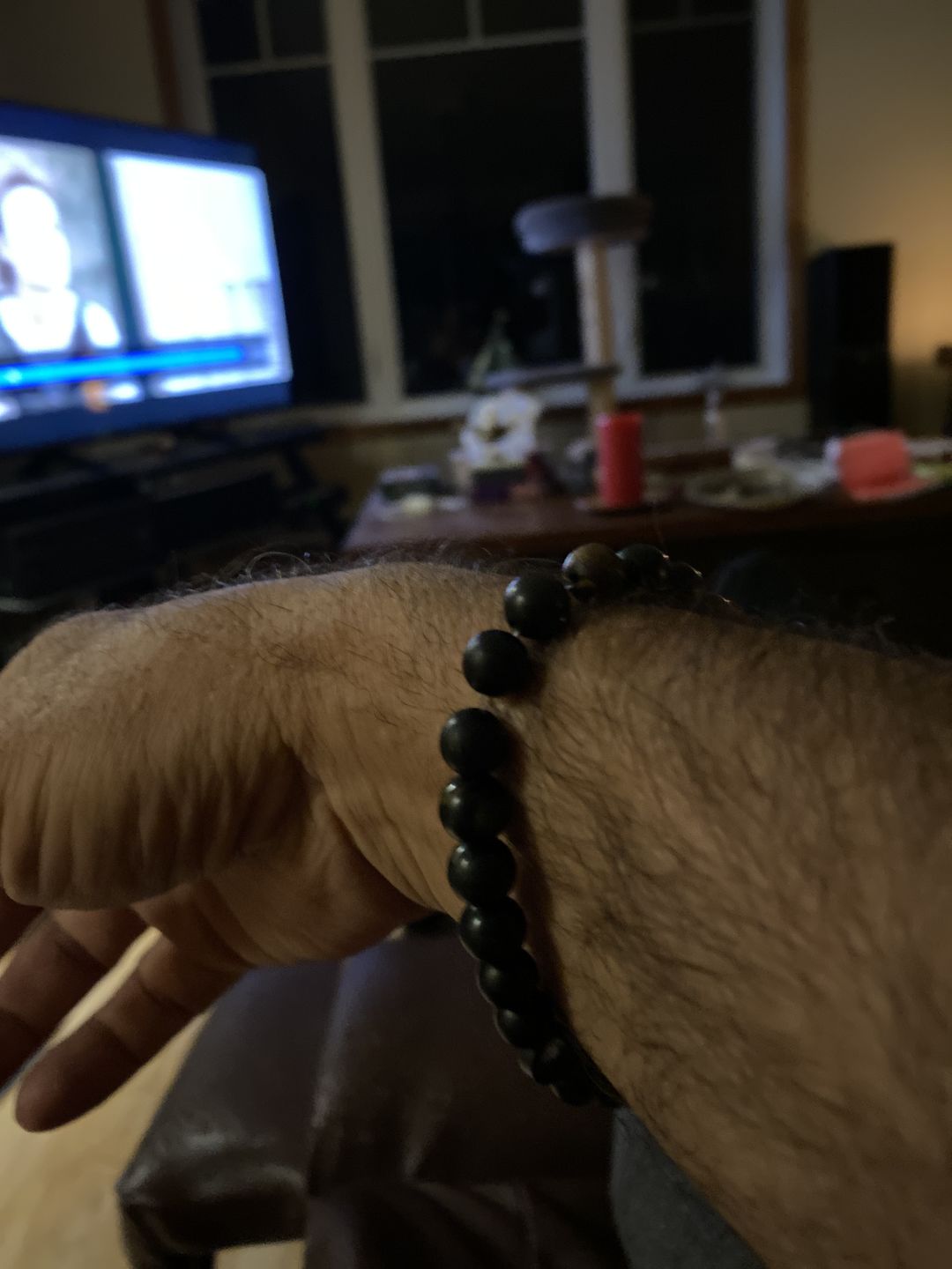 Customer photo review of Bracelet "3 Protections" en Oeil de Tigre, Hématite & Obsidienne Noire