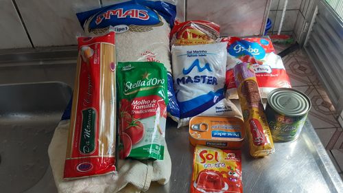 Customer photo review of Cesta Básica Econômica