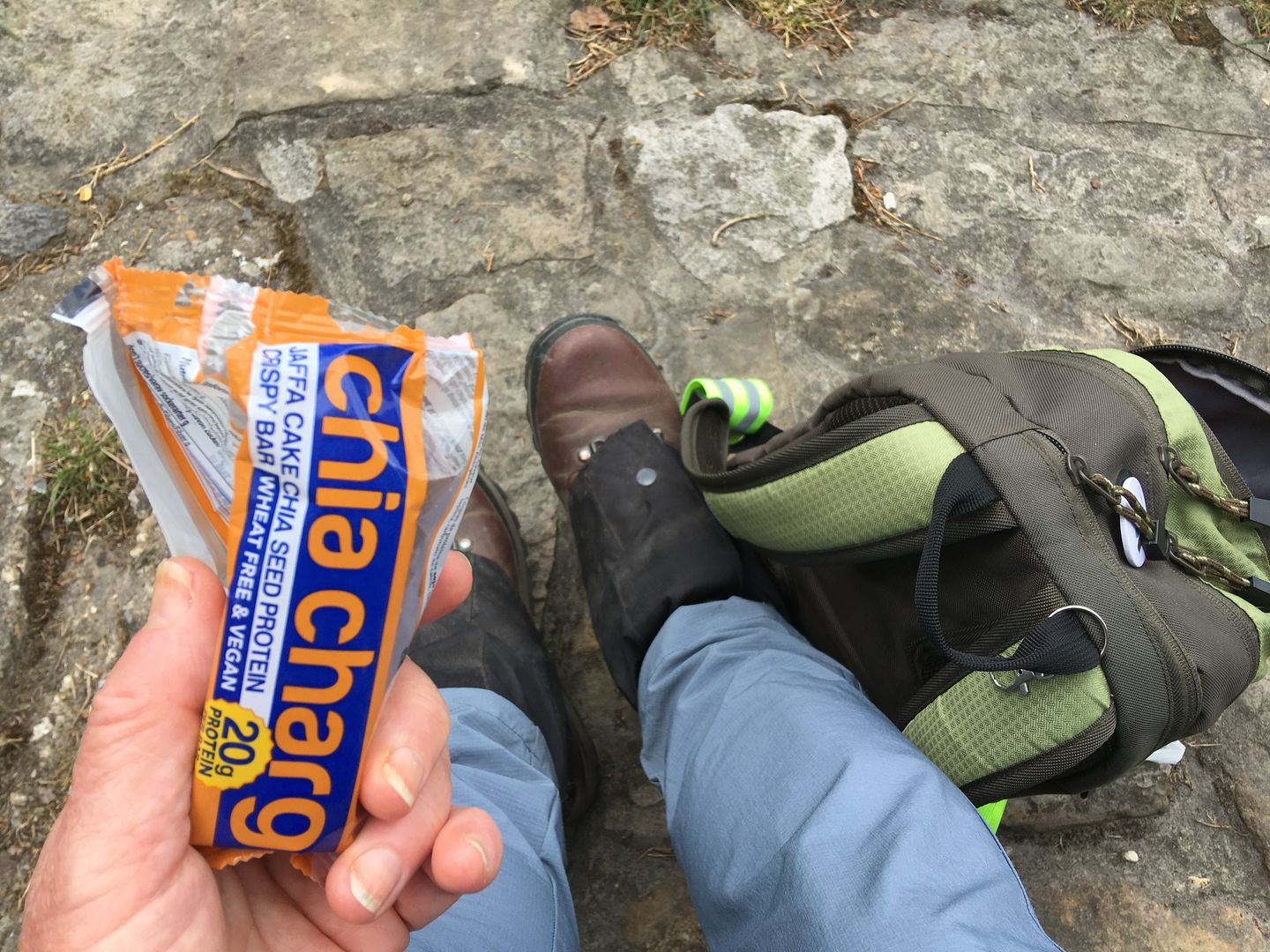 Customer photo review of Protein Crispy Bar 60g (Box of 10)