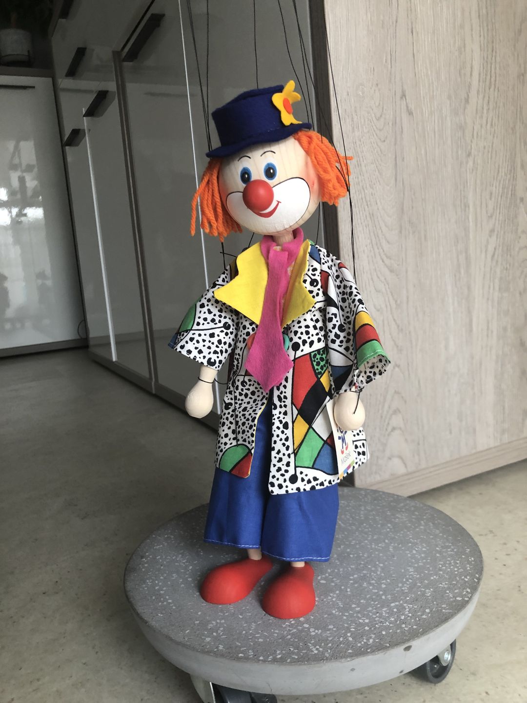 Customer photo review of Clown Marionnette