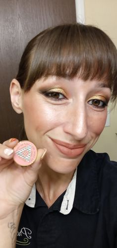 Customer photo review of Recovery Mint 3 Year Bling AA Medallion - Swarovski Crystallized Tri-Plate Three Year Chip/Coin - Pink Diamond