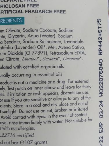 Customer photo review of Activated Charcoal Detox Bar