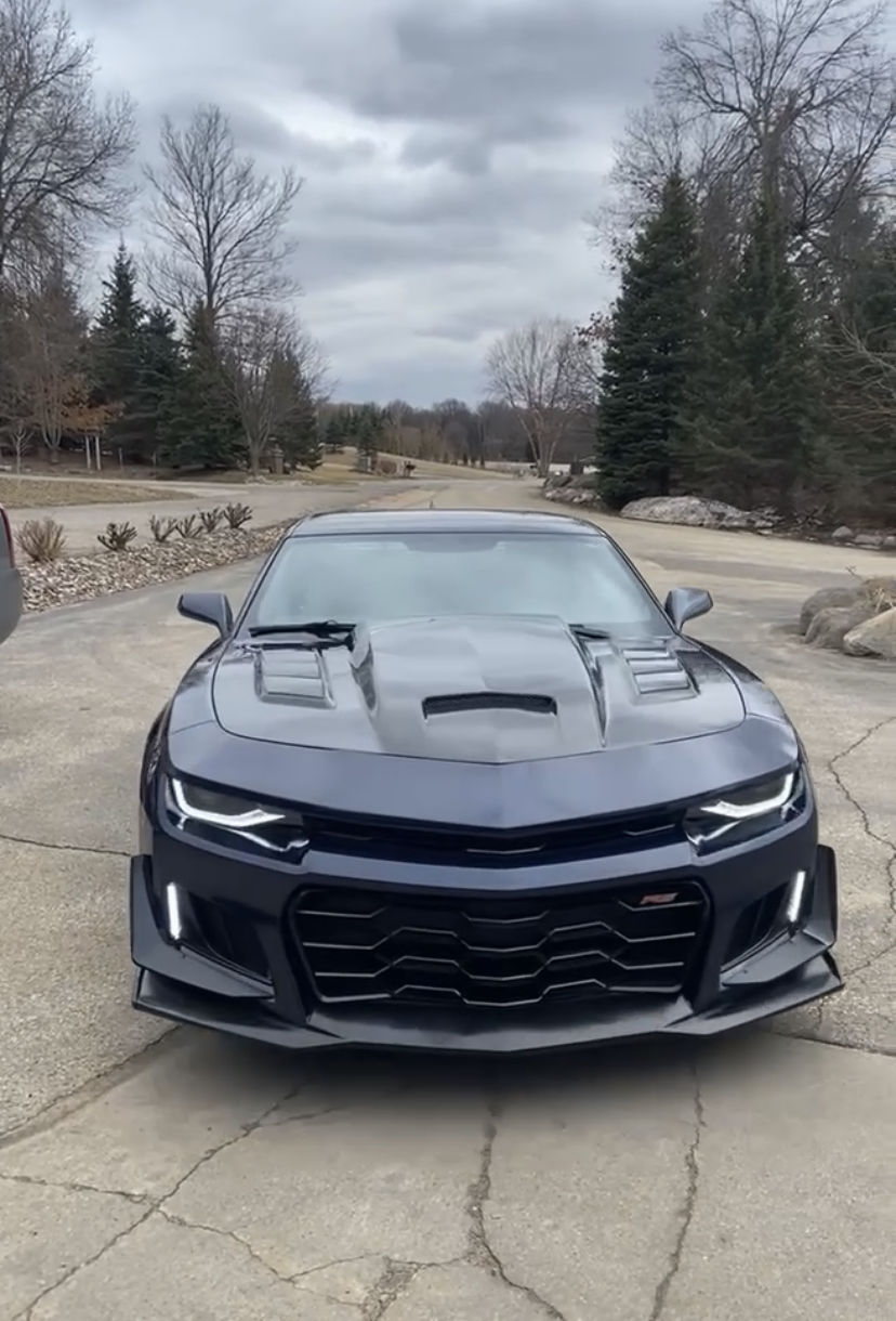 Customer photo review of 2014-2015 Chevy Camaro 6th Gen Style Headlights Projector LED DRL'S