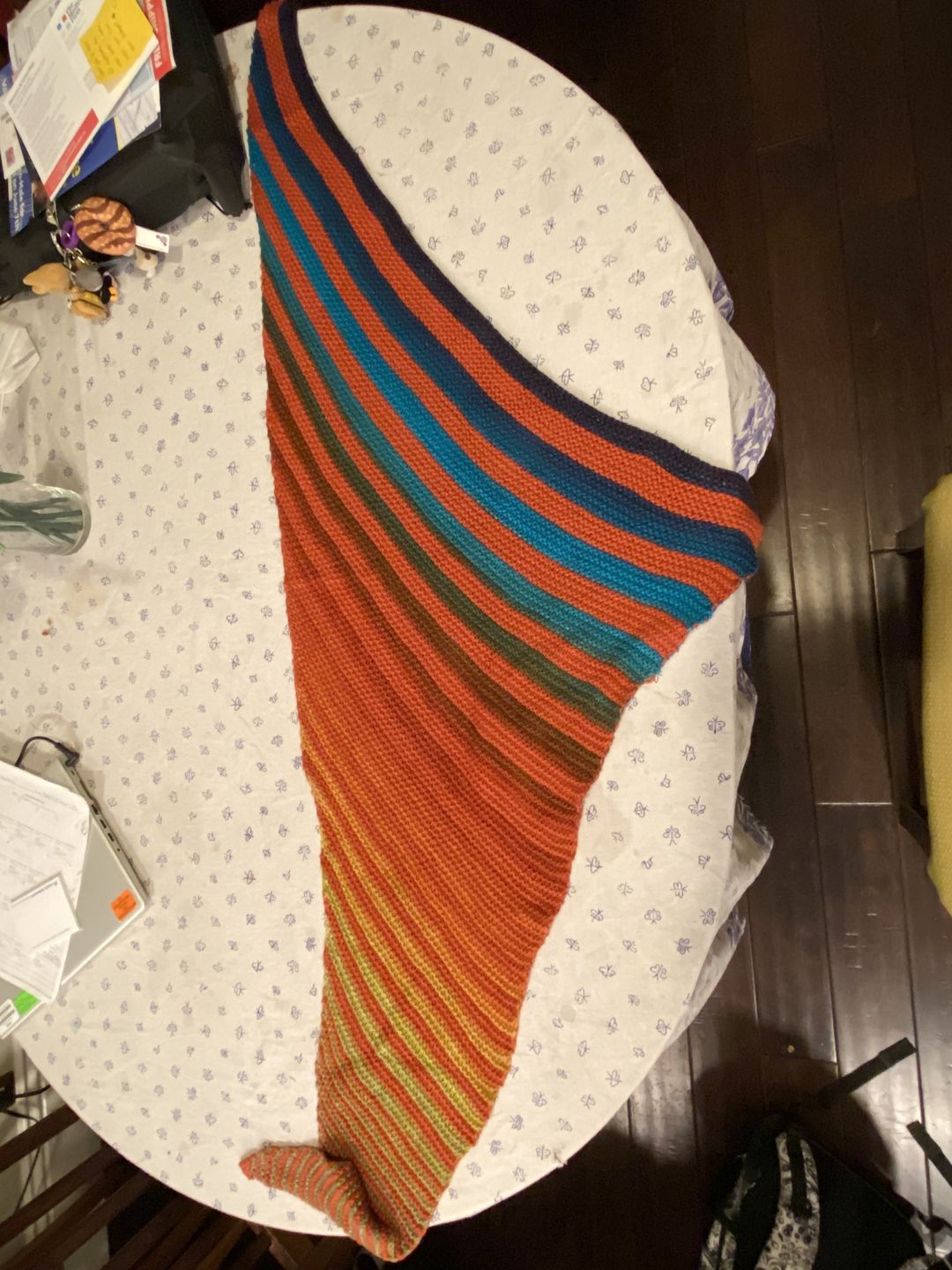 Customer photo review of Juniper Moon Farm Cumulus Rainbow