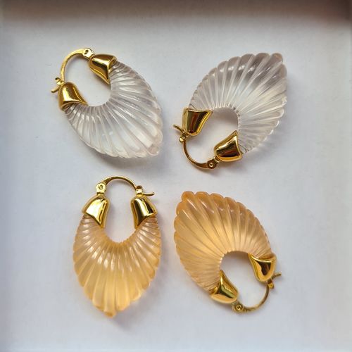 Customer photo review of Aphrodite hoops