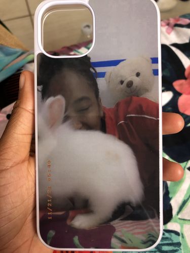 Customer photo review of COQUE PHOTO PERSONNALISÉE